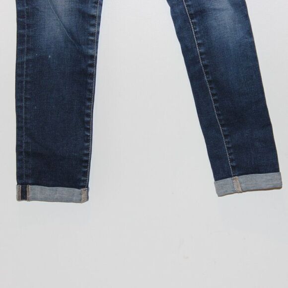 Ag Adriano Goldschmied Cigarette Roll-Up Low Rise Skinny Jeans Women's Size 25 - Picture 6 of 15